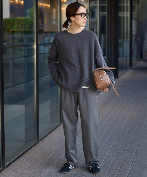 SLOBE IENA（スローブイエナ）の「《追加》SLOBE ロングハンドルボストン（ボストンバッグ・レディース・キャメル/ブラック・FREE）」の10枚目の写真