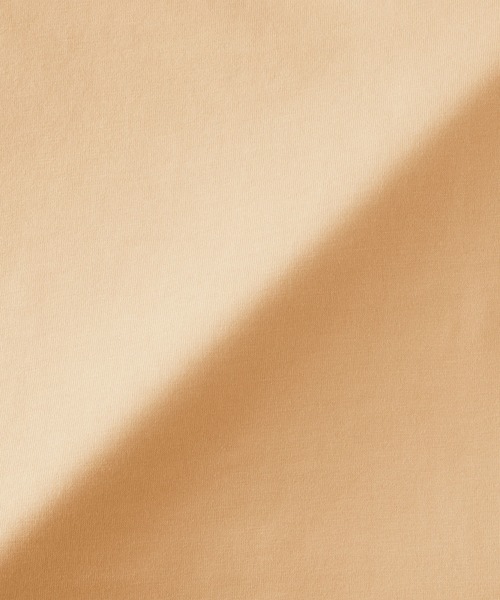 無印良品（ムジルシリョウヒン）の「婦人　天竺編みボートネック七分袖Ｔシャツ（Tシャツ/カットソー・レディース・ブラック/スモークピンク/オレンジ/ダークグレー/ライトパープル/ホワイト/ライトグレー・S/M/L/XL）」の9枚目の写真