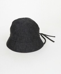 Nine Tailor | <Nine Tailor>HORSETAIL ブラック デニム ハット(ハット)