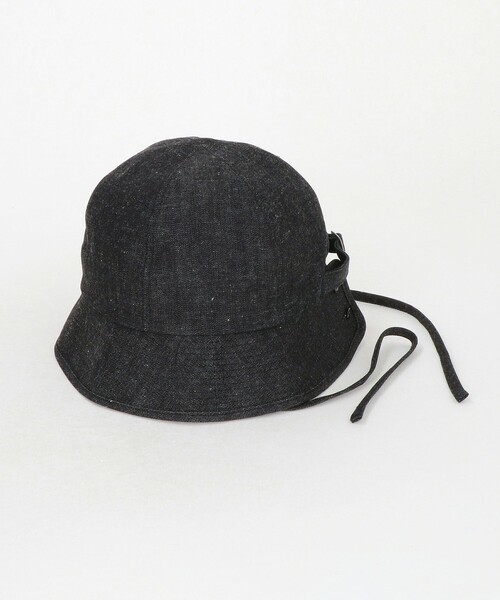 Nine Tailor（ナインテイラー）の「＜Nine Tailor＞HORSETAIL ブラック デニム ハット（ハット・メンズ・ブラック・FREE）」の7枚目の写真