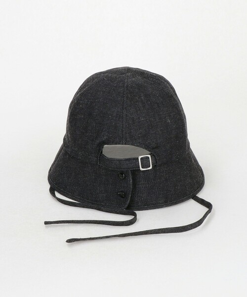 Nine Tailor（ナインテイラー）の「＜Nine Tailor＞HORSETAIL ブラック デニム ハット（ハット・メンズ・ブラック・FREE）」の8枚目の写真
