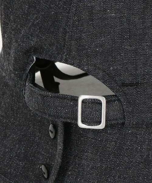 Nine Tailor（ナインテイラー）の「＜Nine Tailor＞HORSETAIL ブラック デニム ハット（ハット・メンズ・ブラック・FREE）」の13枚目の写真