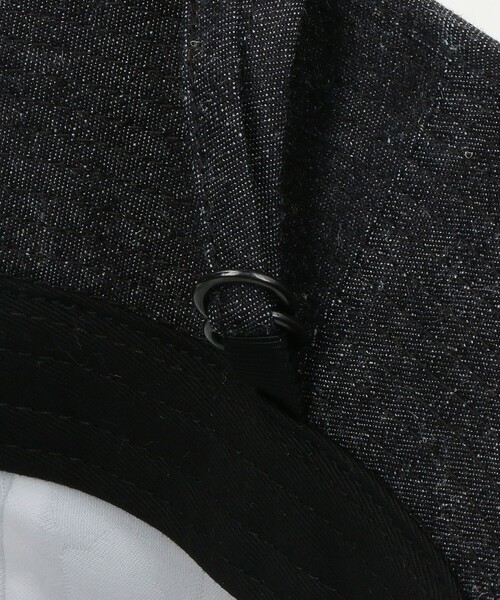 Nine Tailor（ナインテイラー）の「＜Nine Tailor＞HORSETAIL ブラック デニム ハット（ハット・メンズ・ブラック・FREE）」の2枚目の写真