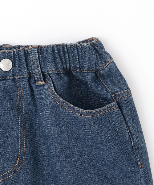 XLARGE KIDS（エクストララージキッズ）の「ヒップパッチロゴ デニムパンツ（デニムパンツ・キッズ・ブルー/ライトブルー・120cm/90cm/140cm/130cm/110cm/100cm）」の9枚目の写真