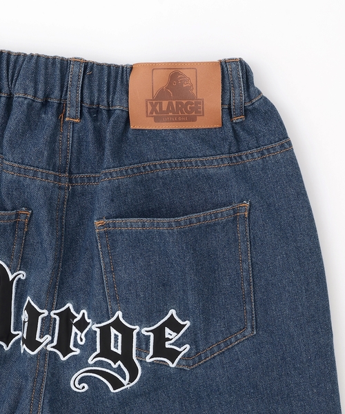 XLARGE KIDS（エクストララージキッズ）の「ヒップパッチロゴ デニムパンツ（デニムパンツ・キッズ・ブルー/ライトブルー・120cm/90cm/140cm/130cm/110cm/100cm）」の11枚目の写真