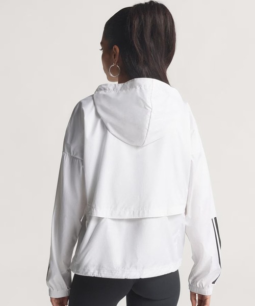 adidas(アディダス)の「adidas/アディダス W HYPERGLAM ウィンドブレーカー ジャケット KKR51(その他アウター・レディース・ホワイト×ブラック/ブラック×ホワイト・L/M)」の16枚目の写真