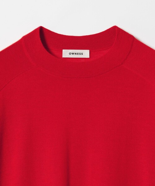 2018 UNITED ARROWS 人気ニット ユナイテッドアローズ OWNESS＞18ゲージ カシミヤ クロップド クルーネック ニット（ニット