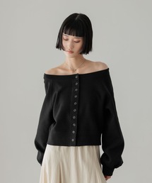 LOWRYS FARM | リバーシブルオフショルウラケプルオーバー 642095(スウェット)