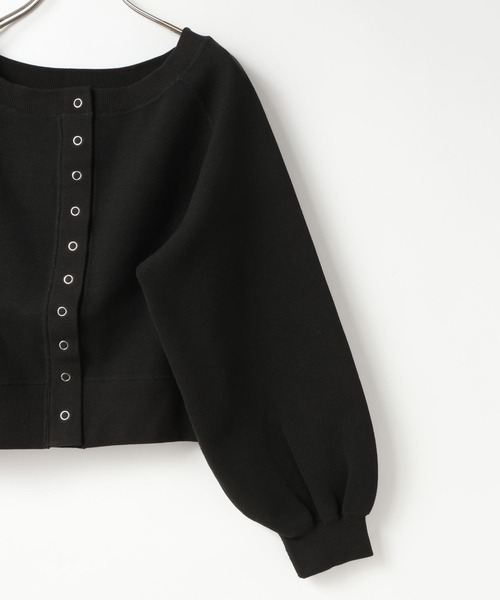 LOWRYS FARM（ローリーズファーム）の「リバーシブルオフショルウラケプルオーバー 642095（スウェット・レディース・ホワイト/イエロー/ブラック・FREE）」の5枚目の写真