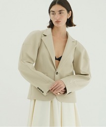 CLANE | SCULPTED SLEEVE COMPACT JACKET(テーラードジャケット)