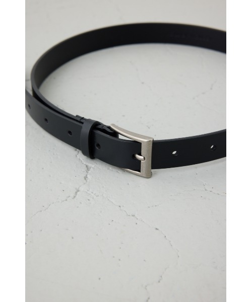 AZUL by moussy（アズールバイマウジー）の「スクエアバックルレザーベルト（ベルト・レディース・ブラック/ブラウン・FREE）」の7枚目の写真