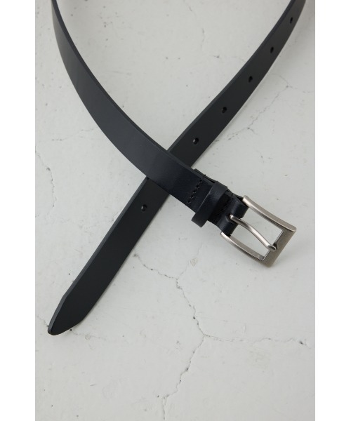 AZUL by moussy（アズールバイマウジー）の「スクエアバックルレザーベルト（ベルト・レディース・ブラック/ブラウン・FREE）」の9枚目の写真