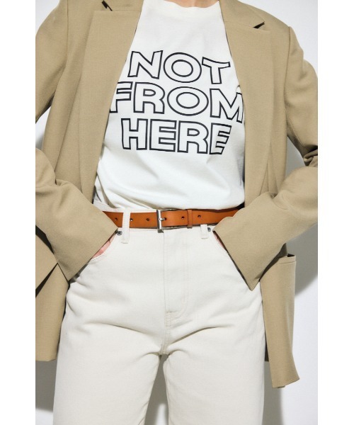 AZUL by moussy（アズールバイマウジー）の「スクエアバックルレザーベルト（ベルト・レディース・ブラック/ブラウン・FREE）」の11枚目の写真