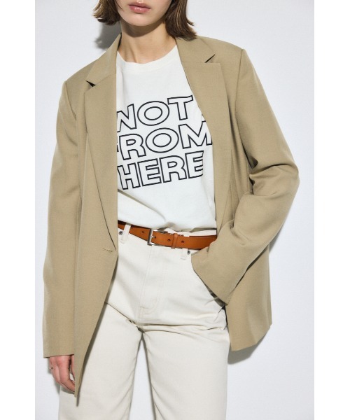 AZUL by moussy（アズールバイマウジー）の「スクエアバックルレザーベルト（ベルト・レディース・ブラック/ブラウン・FREE）」の12枚目の写真