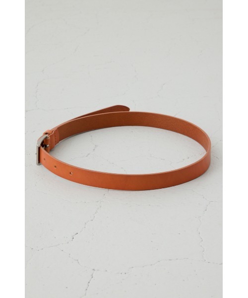 AZUL by moussy（アズールバイマウジー）の「スクエアバックルレザーベルト（ベルト・レディース・ブラック/ブラウン・FREE）」の13枚目の写真