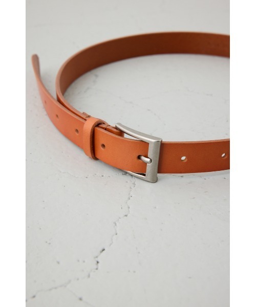 AZUL by moussy（アズールバイマウジー）の「スクエアバックルレザーベルト（ベルト・レディース・ブラック/ブラウン・FREE）」の15枚目の写真