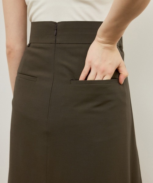 ADAM ET ROPE'（アダムエロペ）の「ドロストリーンスカート（スカート・レディース・ブラック/ブラウン・38/36）」の14枚目の写真