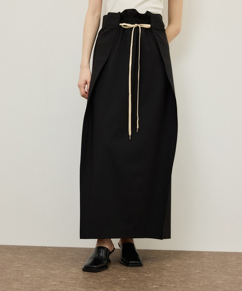 ADAM ET ROPE'（アダムエロペ）の「ドロストリーンスカート（スカート・レディース・ブラック/ブラウン・38/36）」の16枚目の写真