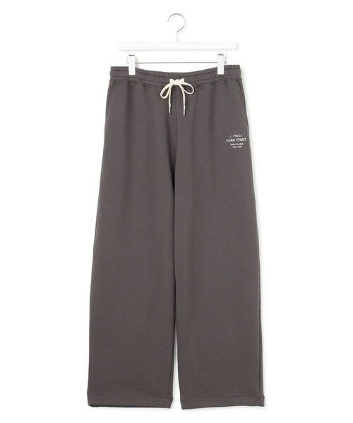 J.PRESS YORK STREET(ジェイプレスヨークストリート)の「【UNISEX】裏毛スウェット パンツ(その他パンツ・メンズ・グレー系/ライトグリーン系/ライトグレー系・SMALL/MEDIUM/LARGE)」の2枚目の写真