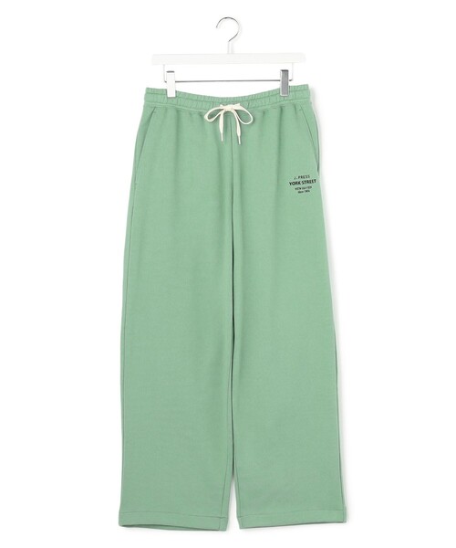 J.PRESS YORK STREET(ジェイプレスヨークストリート)の「【UNISEX】裏毛スウェット パンツ(その他パンツ・メンズ・グレー系/ライトグリーン系/ライトグレー系・SMALL/MEDIUM/LARGE)」の3枚目の写真
