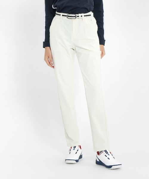 le coq sportif GOLF(ルコックスポルティフゴルフ)の「ロングパンツ(その他パンツ・レディース・ブラック/ベージュ/ネイビー/ホワイト・M/L/XL/3L/S)」の1枚目の写真