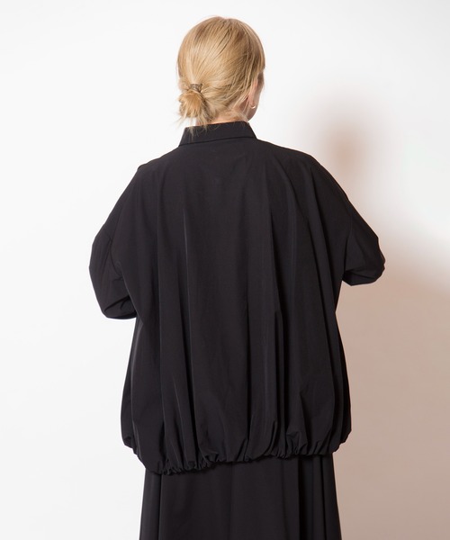 OSMOSIS(オズモーシス)の「バルーンブラウス(シャツ/ブラウス・レディース・ホワイト/ホワイト×ブラック/ブラック・ONE SIZE)」の14枚目の写真