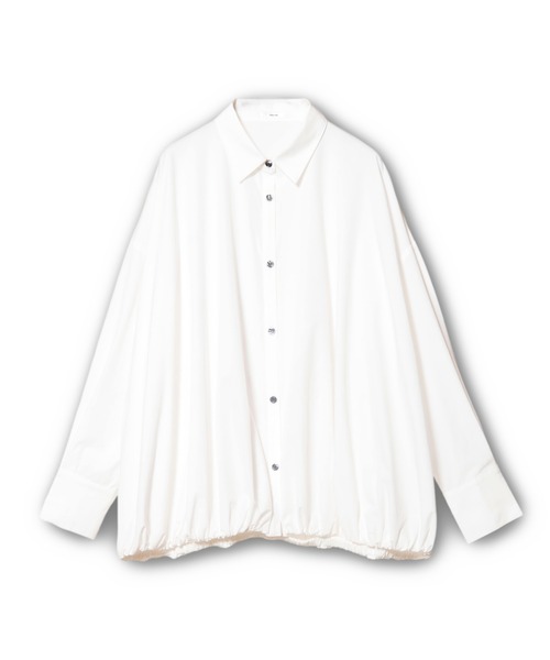 OSMOSIS(オズモーシス)の「バルーンブラウス(シャツ/ブラウス・レディース・ホワイト/ホワイト×ブラック/ブラック・ONE SIZE)」の21枚目の写真