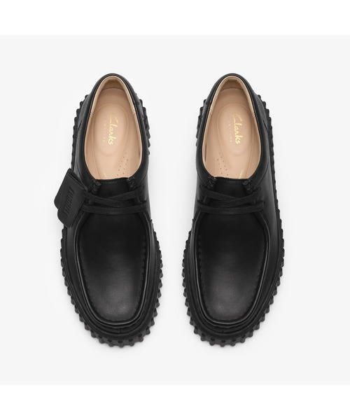 Clarks（クラークス）の「Torhill Bee / レディース トーヒルビー (ブラックレザー)（モカシン/デッキシューズ・レディース・ブラック・UK3.5/UK4/UK4.5/UK5/UK5.5/UK6/UK3）」の6枚目の写真