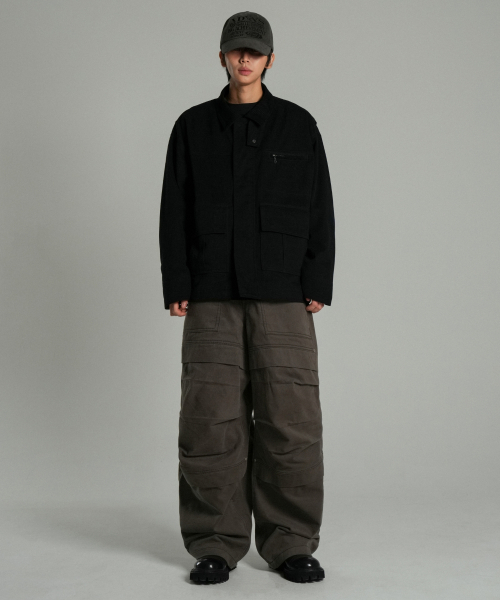 IDWS(アイドンワナセル)の「Nomad Maxi Layer Pants Charcoal(その他パンツ・レディース・その他・0/1/2)」の4枚目の写真