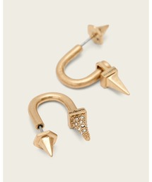 ALLSAINTS（オールセインツ）の「LAIO SPIKE FRONT BACK EARRINGS | LAIO スパイク フロント バック イヤリング・ピアス（ピアス（両耳用））」