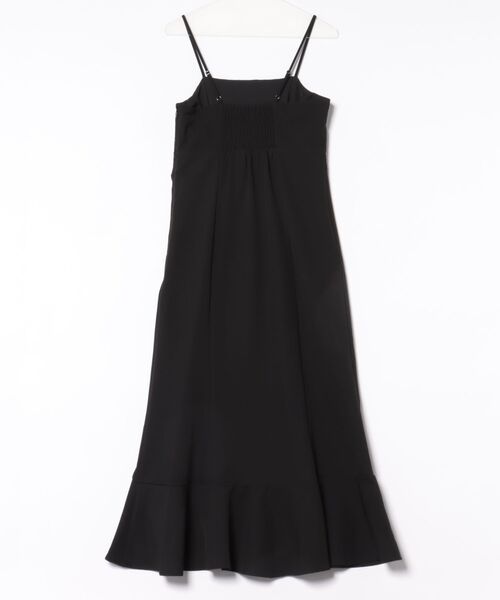 archives（アルシーヴ）の「ラッフルチェックキャミワンピース（ワンピース・レディース・グレー/ブラック/ホワイト×ブラック・MEDIUM）」の4枚目の写真