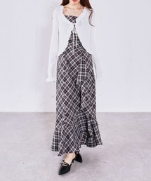 archives | ラッフルチェックキャミワンピース(ワンピース)