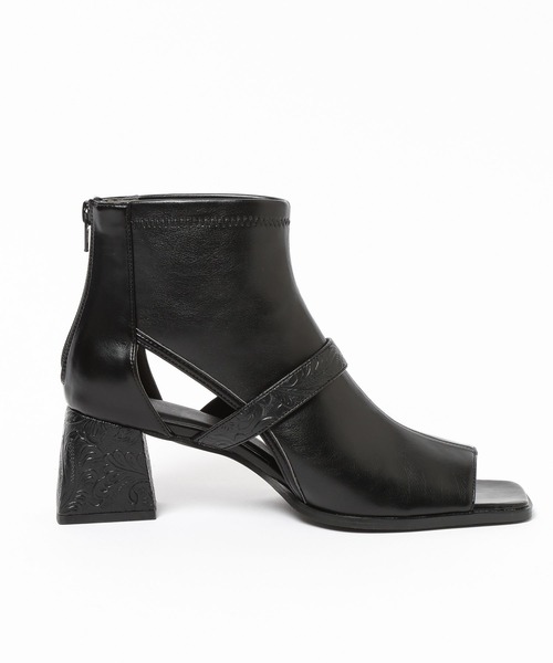 HARE（ハレ）の「エンボスヒールブーサン(HARE)（サンダル・レディース・ブラック・LARGE/MEDIUM）」の11枚目の写真