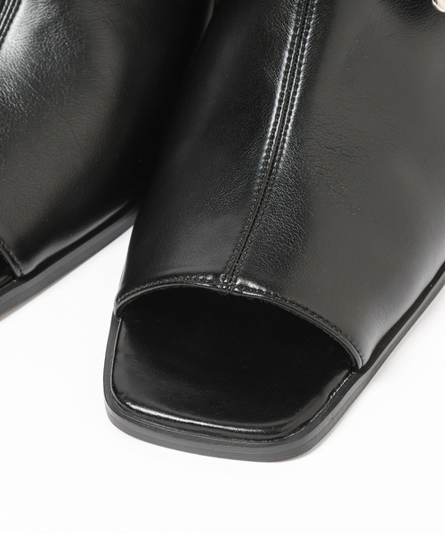 HARE（ハレ）の「エンボスヒールブーサン(HARE)（サンダル・レディース・ブラック・LARGE/MEDIUM）」の15枚目の写真