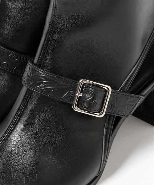 HARE（ハレ）の「エンボスヒールブーサン(HARE)（サンダル・レディース・ブラック・LARGE/MEDIUM）」の16枚目の写真