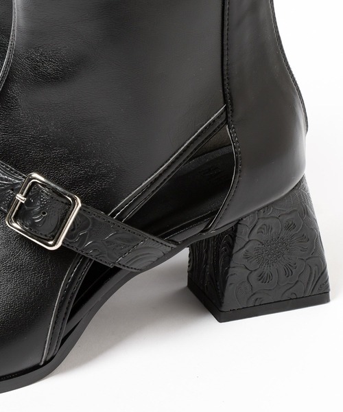 HARE（ハレ）の「エンボスヒールブーサン(HARE)（サンダル・レディース・ブラック・LARGE/MEDIUM）」の17枚目の写真