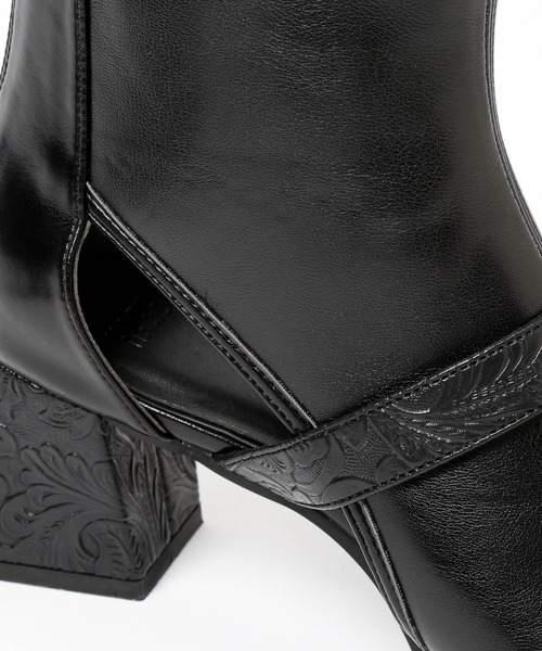 HARE（ハレ）の「エンボスヒールブーサン(HARE)（サンダル・レディース・ブラック・LARGE/MEDIUM）」の18枚目の写真