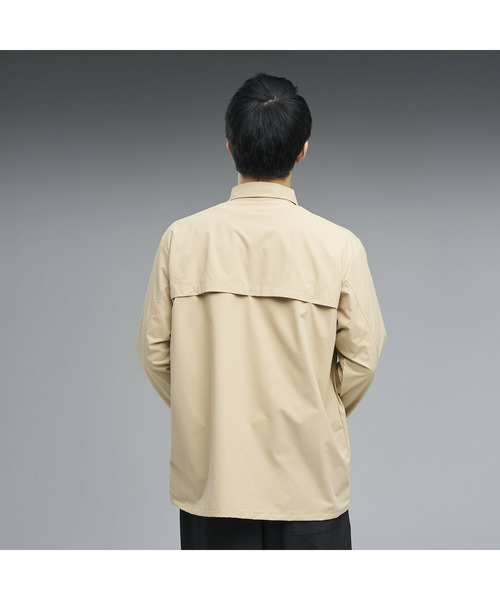 PUMA(プーマ)の「PUMA プーマ メンズ ESS エレベーテッド ウーブン 長袖 シャツ(ブルゾン・メンズ・ブラック/サンドベージュ・SMALL/X-LARGE/XX-LARGE/LARGE/MEDIUM)」の3枚目の写真