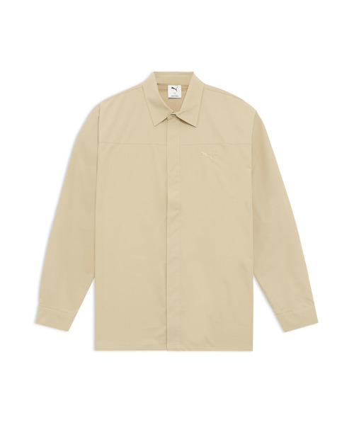 PUMA(プーマ)の「PUMA プーマ メンズ ESS エレベーテッド ウーブン 長袖 シャツ(ブルゾン・メンズ・ブラック/サンドベージュ・SMALL/X-LARGE/XX-LARGE/LARGE/MEDIUM)」の5枚目の写真