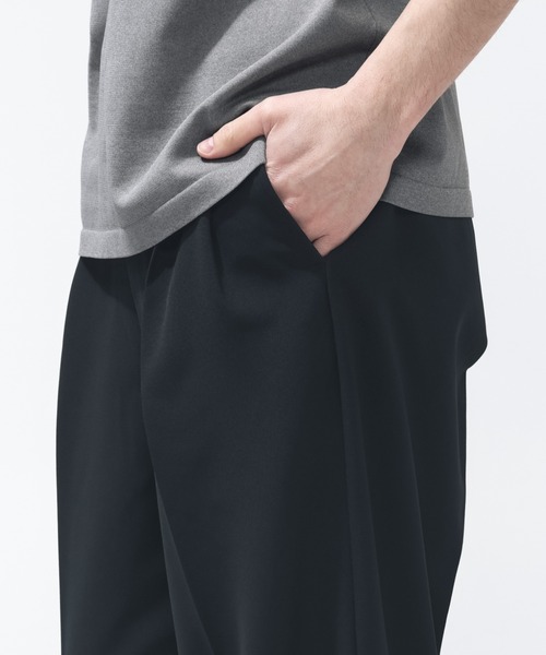 NEW BALANCE(ニューバランス)の「【別注】ニューバランス New Balance セミワイドパンツ 限定コラボ(スラックス・メンズ・ブラック・S/M/L/LL)」の4枚目の写真