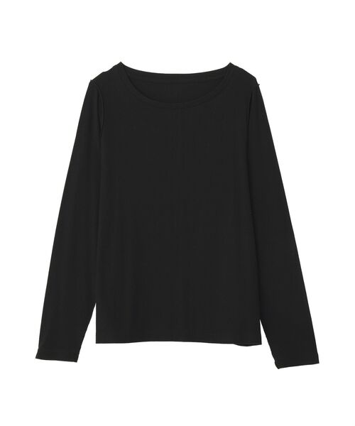 earth music&ecology（アースミュージックアンドエコロジー）の「微シアーメロープルオーバー（Tシャツ/カットソー・レディース・オフホワイト/グレー/ブラック/ライトブルー/ライトパープル・FREE）」の12枚目の写真