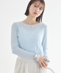 earth music&ecology | 微シアーメロープルオーバー(Tシャツ/カットソー)