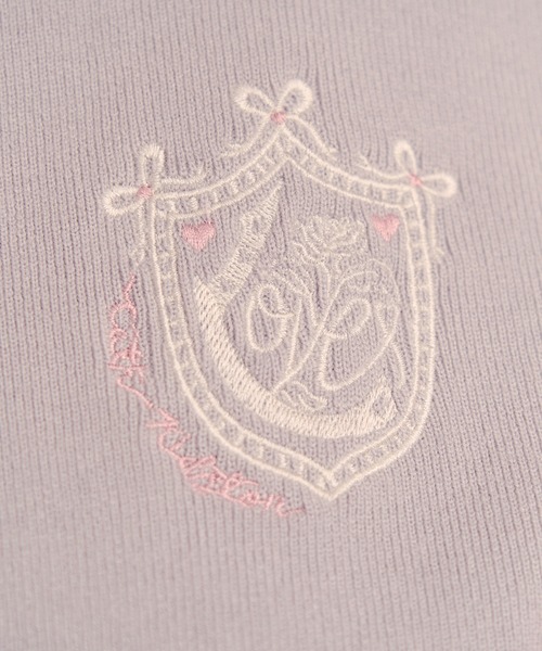 Cath Kidston(キャスキッドソン)の「刺繍ニットカーディガンジャケット Love Notes(ニット/セーター・レディース・サックスブルー/グレー/レッド/ネイビー/アイボリー・FREE)」の18枚目の写真