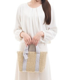 スクエアサマーバスケットバッグ（かごバッグ）｜Darich（ダーリッチ