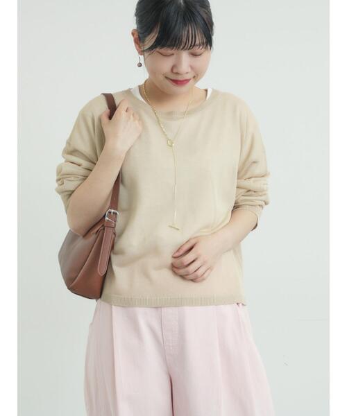 Samansa Mos2（サマンサ モスモス）の「ミックスチェーンネックレス（ネックレス・レディース・シルバー/ゴールド・F）」の6枚目の写真