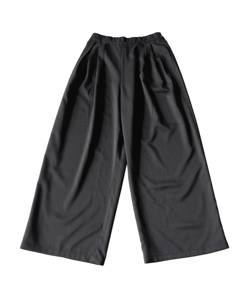 antiqua（アンティカ）の「ダブルタック ワイドパンツ（その他パンツ・レディース・ベージュ/グリーン/ブラック/グレー/ブルー・MEDIUM/LARGE）」の21枚目の写真