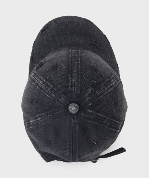 tk.TAKEO KIKUCHI(ティーケータケオキクチ)の「ダメージキャップ(キャップ・メンズ・ブラック/ダークグレー・00)」の7枚目の写真