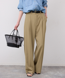 SLOBE IENA | イージーワイドパンツ(スラックス)