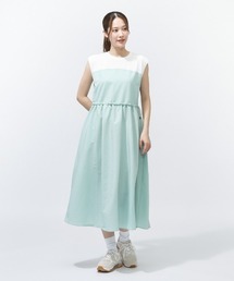 コンバース SEERSUCKER DOCKING ONEPIECE L シアサッカーワンピース