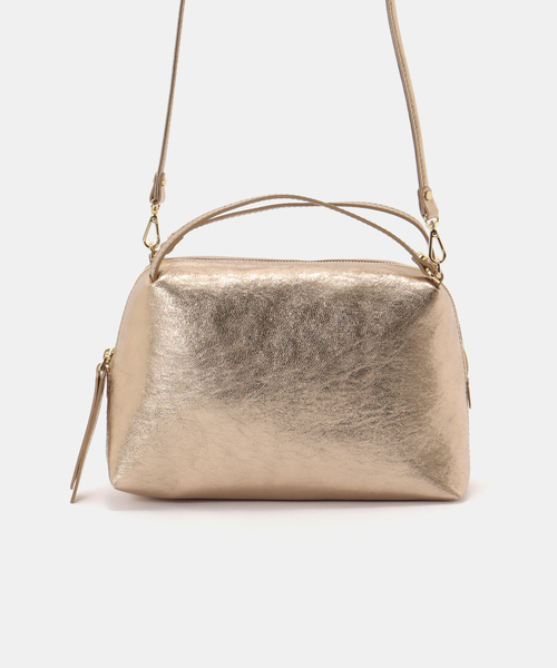 Spick & Span(スピックアンドスパン)の「GIANNI CHIARINI / ジャンニ キアリーニ ALIFA VNCMET(ショルダーバッグ・レディース・ゴールド系その他・FREE)」の3枚目の写真